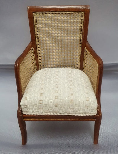 Berger Upholstered Chair, Walnut