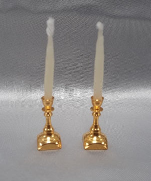 Candlesticks, Square, Pair