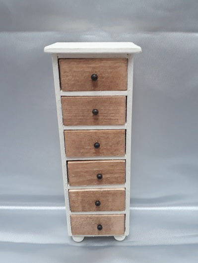 Modern Chest, 6 Drawer, Tall