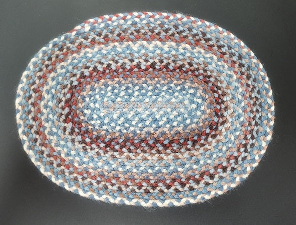 Braided Rug, Oval, 5I