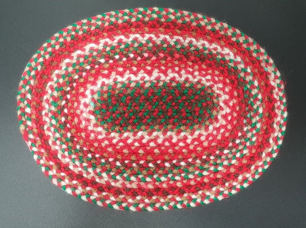 Braided Rug, Oval, 5H