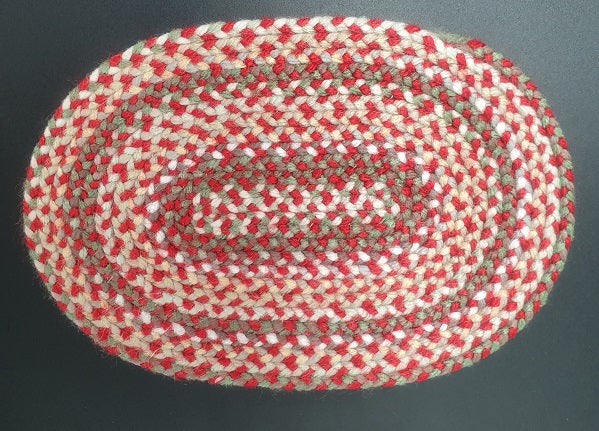 Braided Rug, Oval, 4F