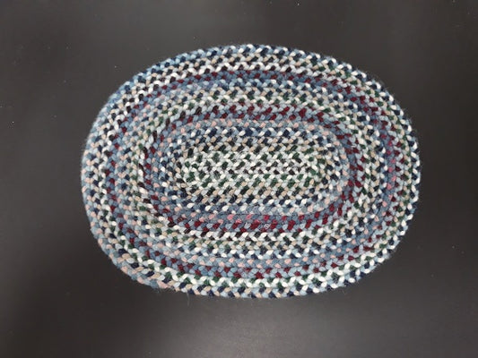 Braided Rug, Oval, 5F