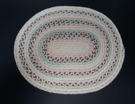 Braided Rug, Oval, 7D