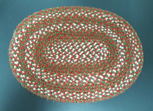 Braided Rug, Oval, 5J