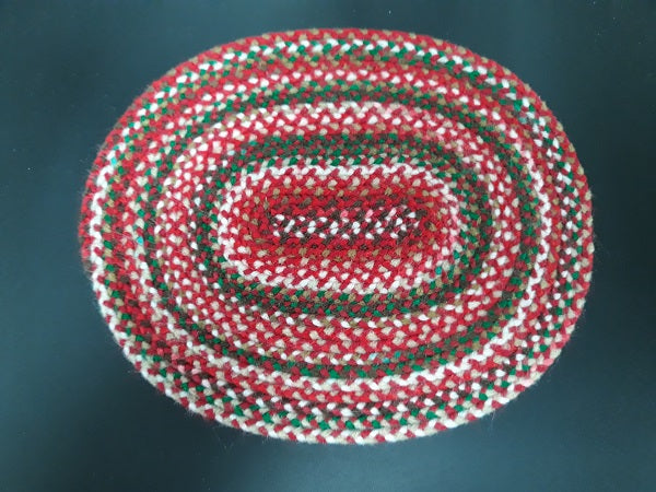 Braided Rug, Oval, 7H