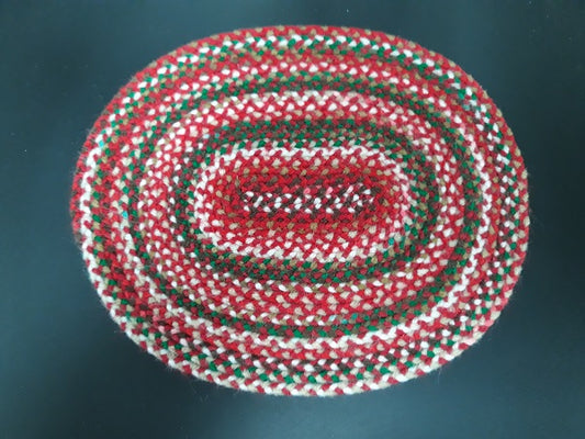 Braided Rug, Oval, 7H