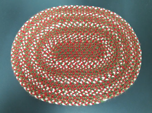 Braided Rug, Oval, 7I