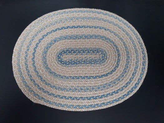 Braided Rug, Oval, 9E