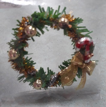 Christmas Wreath, Candy Cane