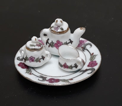 Bone China Tea Set, 6pc