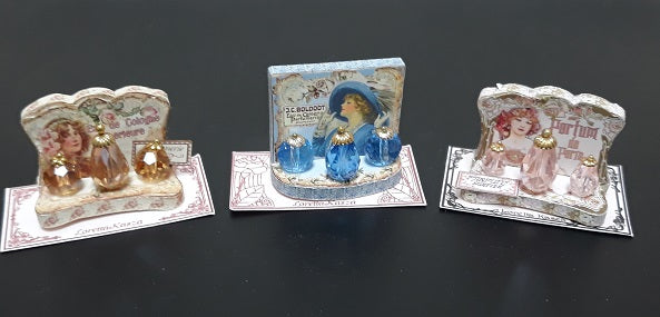 Perfume on Vintage Tray, Assorted