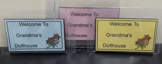 Door Mat, Welcome Grandmas