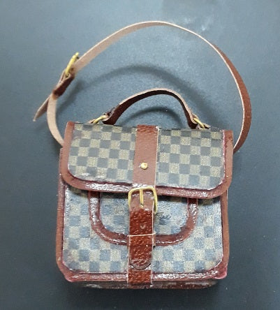 Damier Mono Double Strap Purse