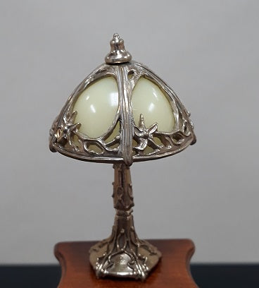 Globe Desk Lamp, Cream