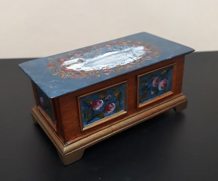 Dower Chest, Handpainted, Signed