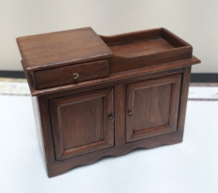 Dry Sink, Walnut, Signed