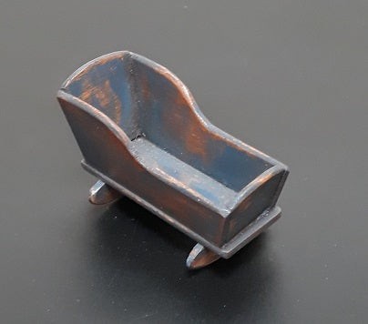 1/2" Scale Cradle, Weathered Blue