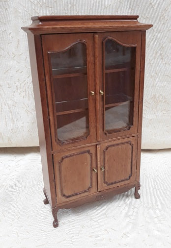 Traditional Bookcase/Cabinet, New Walnut