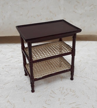 CBB023, French Country End Table, Mahogany