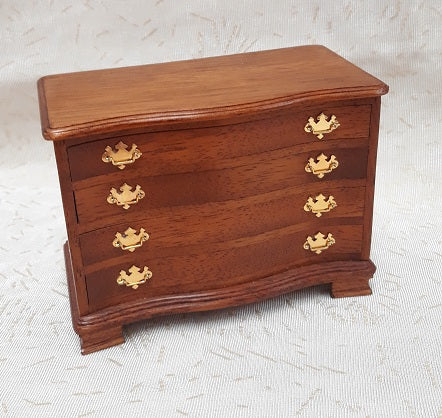 Chippendale Serpentine Chest, Walnut