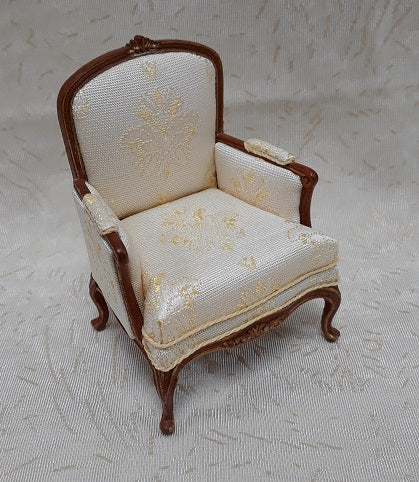 Louis XV Bergere Chair, Walnut