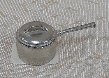 Saucepot with Lid, Silver