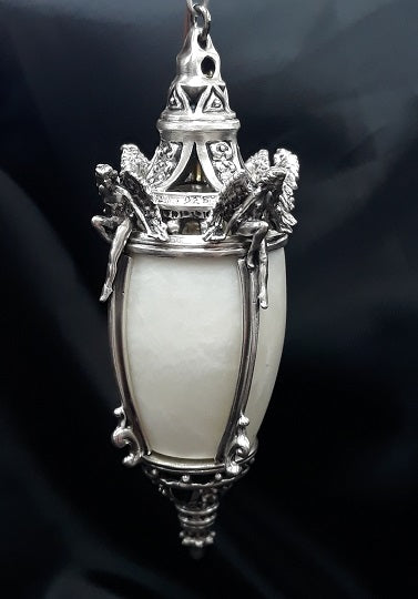 Lantern with Angels, Silver