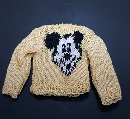 Mickey Mouse Sweater, Yellow