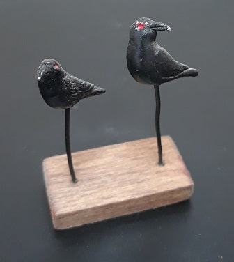 Crows on Stand