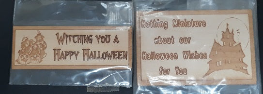 Halloween Signs, Laser