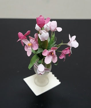 Pink Tulips in Vase