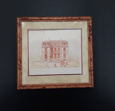 CRH259, Framed Print, House/Double Stairs