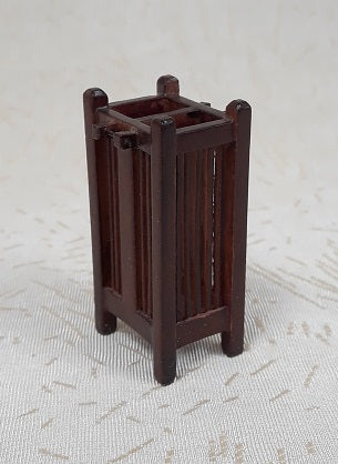 CRH444, Mission Style Umbrella Stand, Walnut