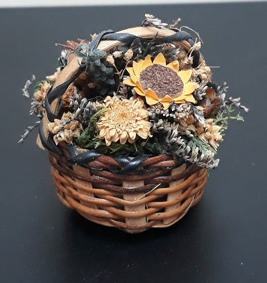 Dried Florals in Basket