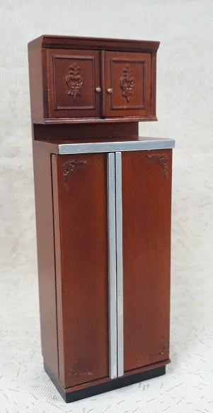 CCB0127, Provincial Refrigerator, New Walnut