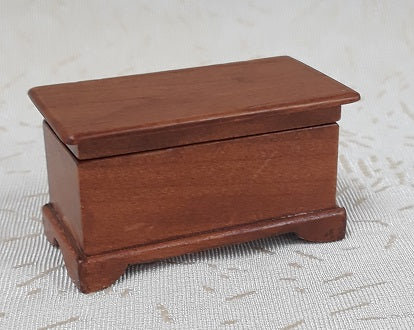 1/2" Scale Hope Chest, Cherry, Signed