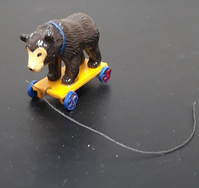 Bear Pull Toy, Handpainted