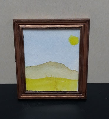 Framed Water Color, Summer Hot