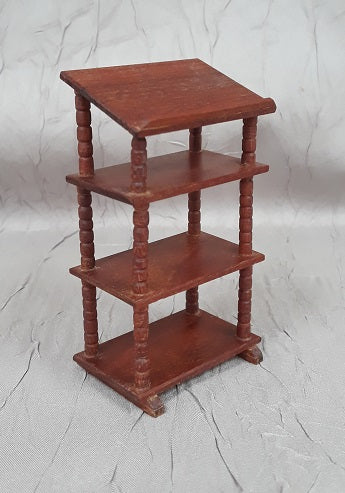 Library Book Shelf or Podium, Mahogany