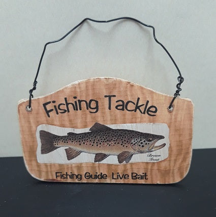 Fishing Sign, Guide/Live Bait