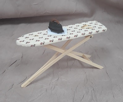 Ironing Board with Burn Spot & Iron