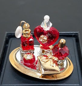 Perfume Tray, My Romance, Red