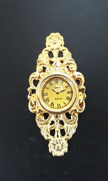 Wall Clock, Ornate, Small