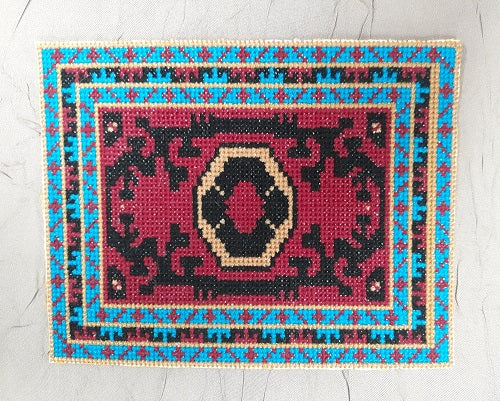 Southwest Rug, Cross Stitch