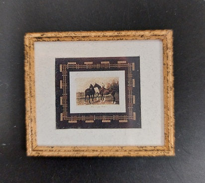 Framed Print, Horses, #A