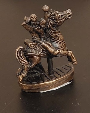 Carousel Ride Bronze Figurine