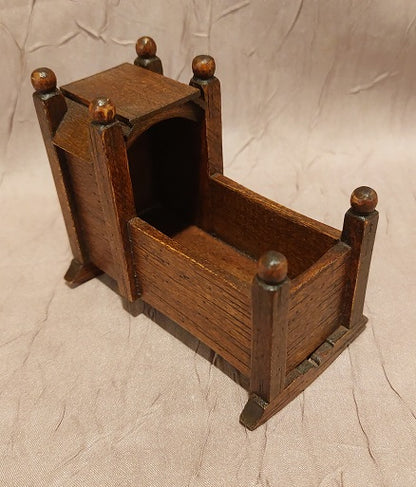 Tudor Cradle, Joined, Tulipwood