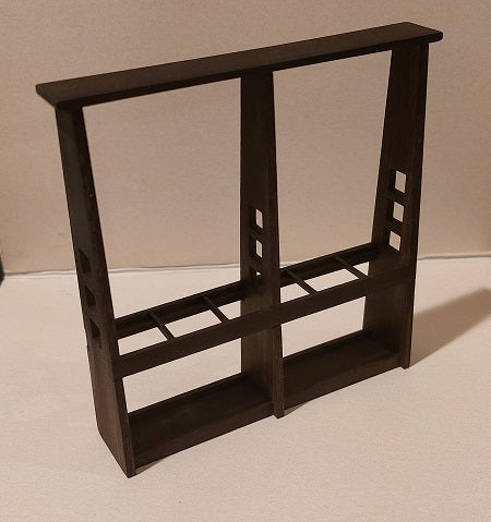 Mackintosh Floor Shelf, Ebony