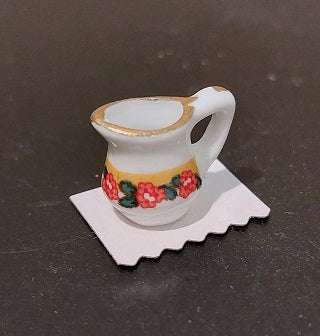 Floral Creamer Pitcher